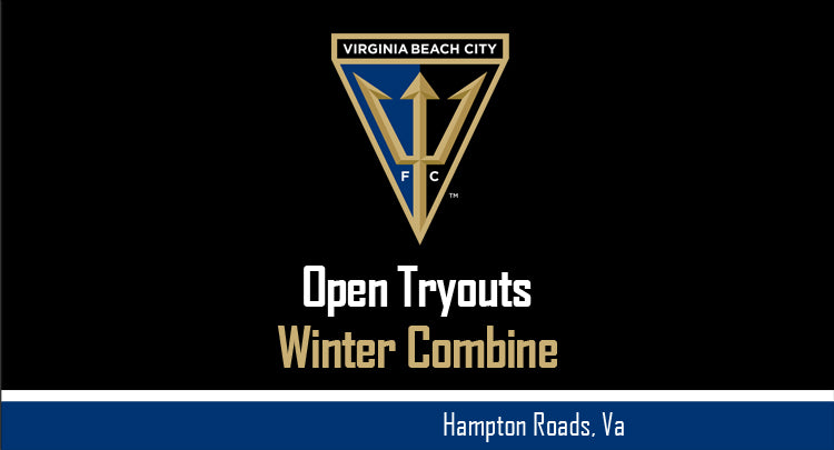 Virginia Beach City FC to Hold Winter Combine - Open Tryouts Ahead of the 2018 NPSL and WPSL Seasons
