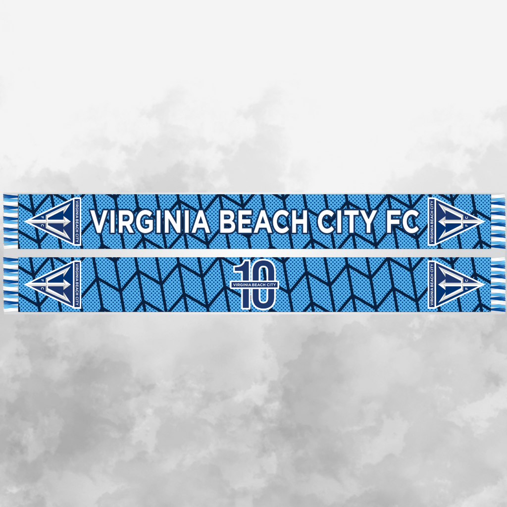 VIRGINIA BEACH CITY FC UNVEILS 10TH SEASON TICKET BUNDLE SCARF